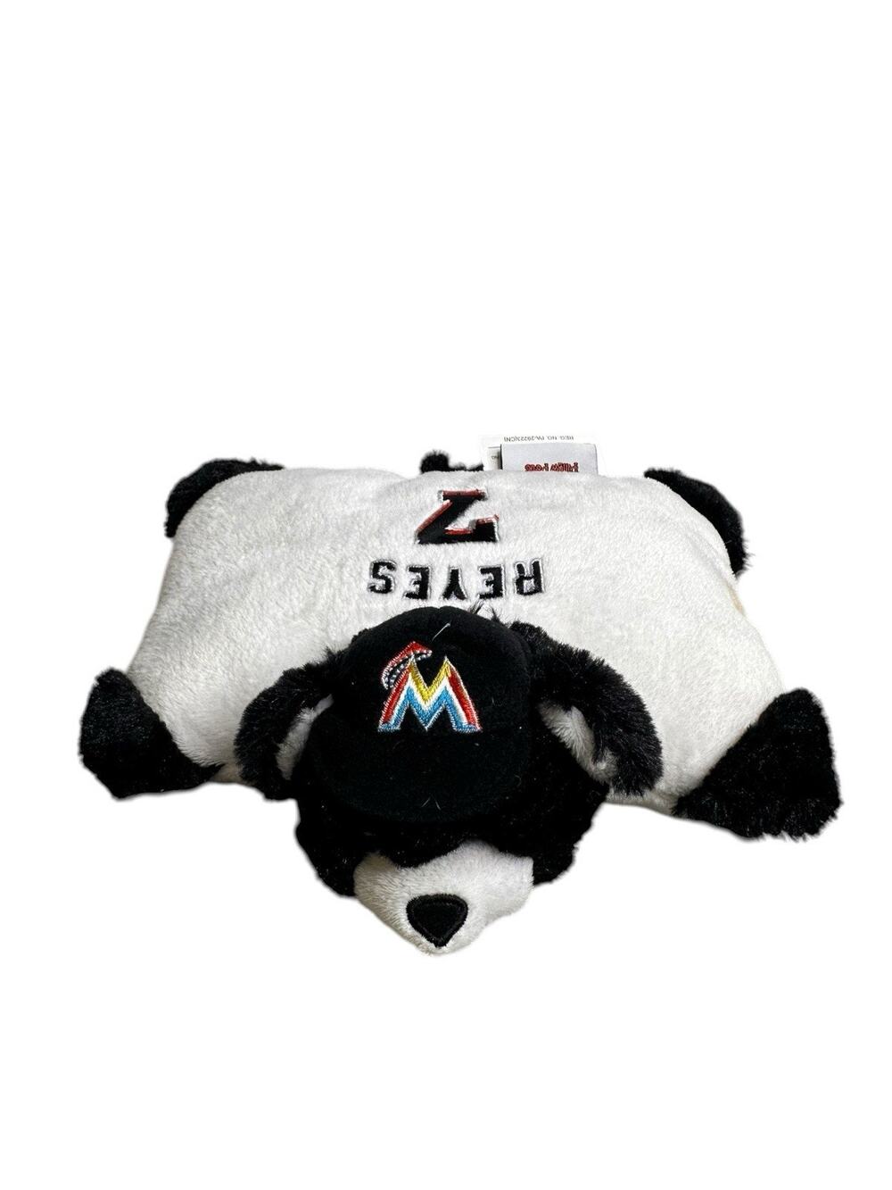 Pillow Pet Miami Marlins Official MLB Mini #7 Reyes Plush Stuffed Animal